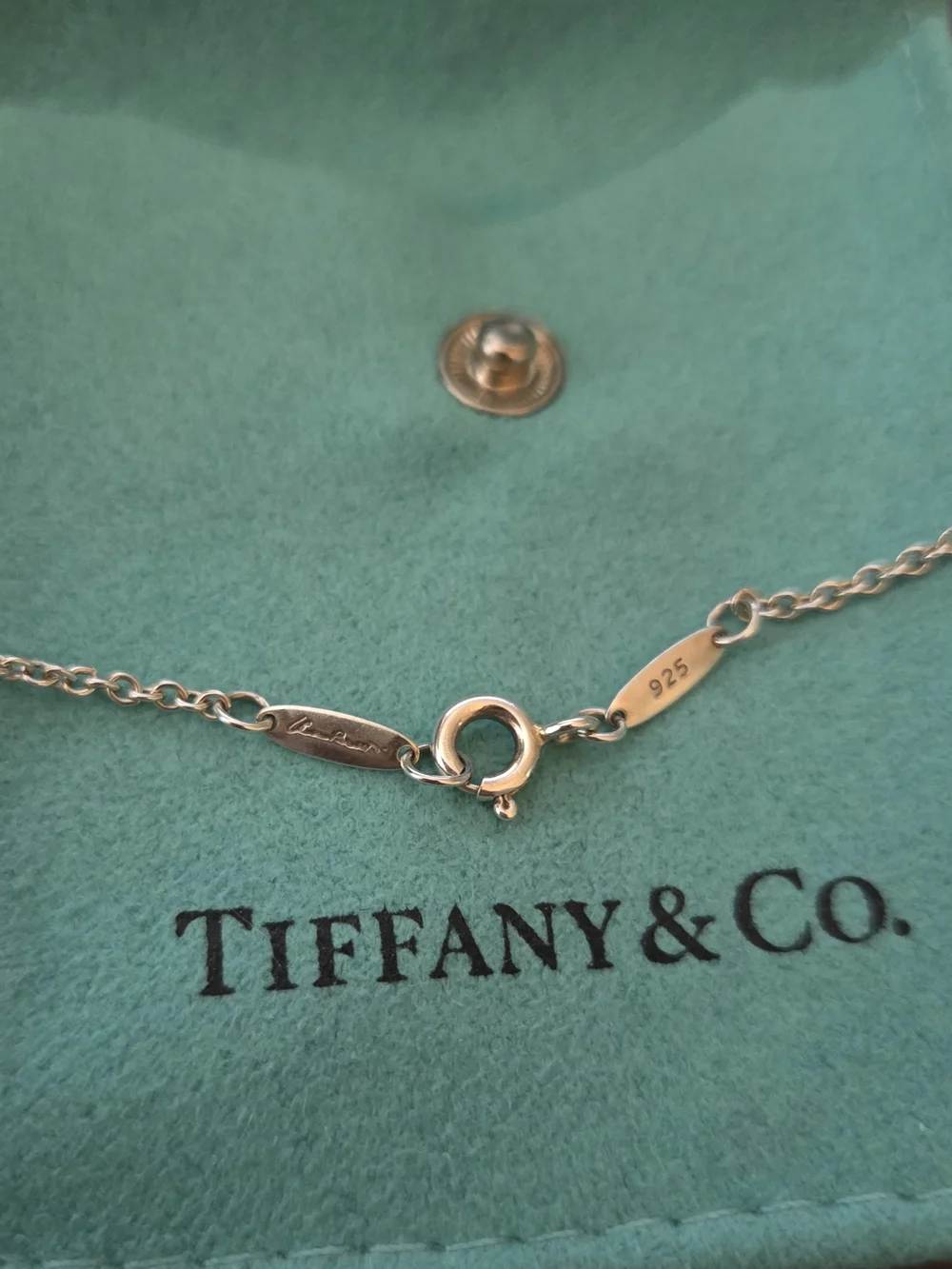 Tiffany & Co. Elsa Peretti Open Heart Sterling Silver Necklace - Silver - Picture 6 of 10